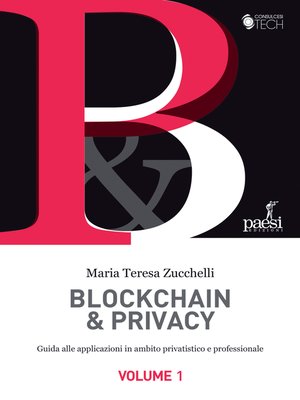 cover image of Blockchain e Privacy